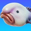 Blobfish custom emote from The 1woners