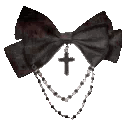 6bowcross animated GIF emoji from ۶ৎ　‿　cemetery　 ݁ 　˖