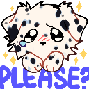 pweaseeee Discord sticker from FemCove :3 .gg/femboyss・Femboy Tag・Furry・Transgenders・LGBTQ+・Warthunder・Furry・Boykisser・Gay・Roblox