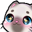 cat_boop animated GIF emoji | ⋆˚𝜗 night owls 𝜚˚⋆