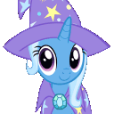 Trixie_no animated emote from Friendship Academy - MLP