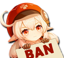 ban_klee_anime_genshin Discord Emoji from Make Money Online 💸