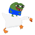 pepe_gooseride animated emote from Lovers Cafe™ | Indian Discord Server • Nitro • Voice Chat • Active • India • Hangout • Gaming • SFW
