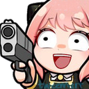 AA_Anya_Gun custom emote - Friends 18+ Sfw | Adults-only • active-chat • Mature • Friendly • Gaming • Lgbtq+ • Hangout