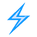 bolt animated Discord emote | ・Vøid Family 🎃