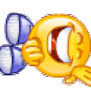 g2_rofl animated GIF emoji from bored