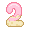 number_2 animated emote from Hell's . Paradise . OwO . PokéTwo