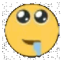 drool_face_spin animated GIF emoji from /Yozakura #400