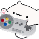 1970snesgamerbongocat animated Discord emote from Lauwkith’s Ko-fi Lounge 💕