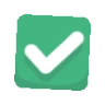checkvert Discord sticker from Monitorius - Bot Vinted FR