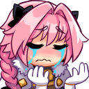 AstolfoCryHands custom emote - Femboy Order ・Femboy Tag ・LGBTQ・Femboys・ Gay・Furry・Trans・Roblox・Warthunder・Gay Tag・Furries