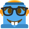 NerdyRobot Discord sticker | Fictoria