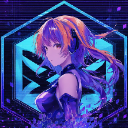 NeonStare Discord sticker from Glitching Neon Code Tier 7