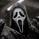 ghostface animated GIF emoji from Hejteri CODM