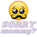 SorryMommy custom emote from ⋆˚𝜗 night owls 𝜚˚⋆