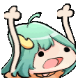Wavers animated emote - Anime Sekai