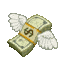 Money_Nara animated Discord emote - Nara |  | 🌸