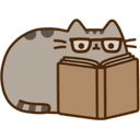 PusheenRead Discord Emoji - Ink & Espresso