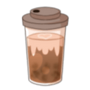 Latte custom emote - Ink & Espresso