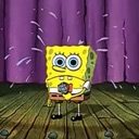 nervous_spongebob custom emote | vanilla's server :P