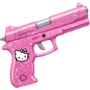 hello_kitty_gun_emoji Discord Emoji from Dolls