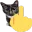 Middlefingercat custom emote from TheHighWRLD