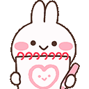 x_bunnyloves animated Discord emote - ʚㆍαᏇzㆍଓ