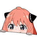 6076anyapeek Discord sticker | Nova Luna (新月)
