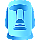 DiamondMoai custom emote - Fire Zone