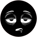 Shadow_Sleepy Discord Emoji - White Shadows