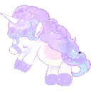 unicorn custom emote - The Cosmic Web