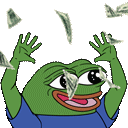 Peepo_Money animated emote from 10 Sets Of Failure🏋🏽