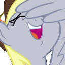 DerpyLaugh animated emote - Friendship Academy - MLP