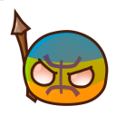 amazighcountryball custom emote from ✨Hearts of Steel Network🌐