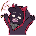 badhappy custom emote | The Ashe Pit