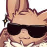 eeveecool custom emote from Hell's . Paradise . OwO . PokéTwo