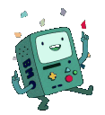 a_bmo_dance_3 animated GIF emoji | Unsupervised Adults ¹⁸⁺