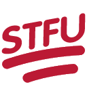 STFU Discord sticker - Political Hub