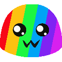 blobpride animated Discord emote | ꧁⎝ 𓆩༺La_TOTI98༻𓆪 ⎠꧂