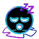 sleep_neon animated Discord emote | Luminous Lounge