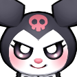 kuromiLong1 custom emote - 🦄🌸Gatos Cósmicos🌸🦄
