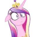 Cadance_Shocked Discord sticker | MLP Pear Butter Cottage