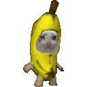 258_bananacat animated Discord emote from Rabbit Hole