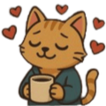 CatMug custom emote - Ink & Espresso