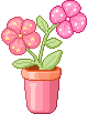flowers animated GIF emoji - The Astral Hearth