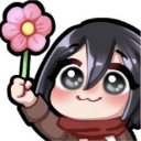 Mikasa_2 Discord sticker from AoT Roleplay Central | S2