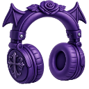 908917purplegothicheadphones Discord Emoji | 𝕄𝕚𝕤𝔽𝕚𝕥 ℂ𝕣𝕖𝕨
