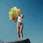 wavingballoons animated GIF emoji - Rosinfanz 💘✨🫧