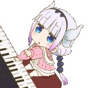 KannaPiano animated GIF emoji - Tathastu