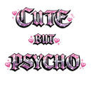 Cutebutpsychogirlytext custom emote - ⋆˙⟡ 𝙁 𝙀 𝙍 𝘼 𝙇